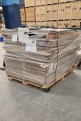 A pallet containing as new Econo stud chair mats.