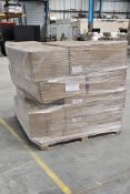 A pallet containing as new A4 poster stands (PPA4WPS).