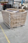 A pallet containing as new swing hinge sign holders (76mm) (124-48).