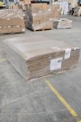 A pallet containing as new under desk chair mats (46 x 60 inch) (CM21142).