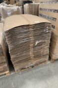 A pallet containing as new hard floor rectangular floor mats (36 x 48 inch) (CM24142BLKSS).