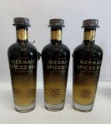 Three Mermaid Spiced Rums 3 x 700ml.