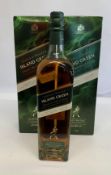 Two Johnnie Walker Island Green blended malt scotch whisky 2 x 1ltr.