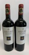 Two Casa Lucii Arturo Toscano Rosso 2015 Biologico red wine 2 x 750ml.