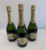 Three Perrier - Jouet Grand Brut Champagne 3 x 750ml.