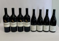 Four Clos De Gallur 2020 red wine 4 x 750ml and four Alain Voge Cornas Les Vieilles Vignes 2022 red