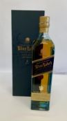 Johnnie Walker Blue Label bended Scotch whisky 700ml boxed.