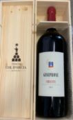 Gineprone Chianti 2021 - Tentuta Col D'Orcia Jeroboam 5L red wine, with wooden box.