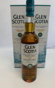 Two Glen Scotia Campbeltown single malt Scotch whisky 2 x 700ml.