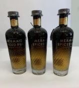 Three Mermaid Spiced Rums 3 x 700ml.