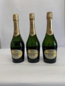 Three Perrier - Jouet Grand Brut Champagne 3 x 750ml.