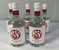 Five Strawbar Origin Strawberry Spirits 5 x 500ml.