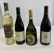 Chateau De La Combe 2019 Cuvee Katrina white wine 750ml, Syrah Herve Souhaut 2022 red wine, 750ml, C