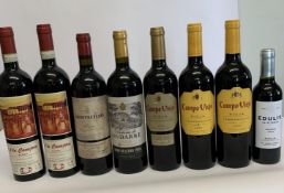 Two Campo Viejo Rioja Tempranillo 2021 red wine 2 x 750ml, Campo Viejo gran reserve 2016 red wine 75