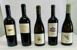 Farmhouse 2015 Douro 750ml with wax seal top red wine, S.Bernardo 2013 reserva da familia Douro red