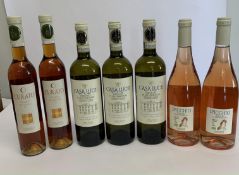 Three Casa Lucii Vernaccia Di San Gimignano 2023 Biologico white wine 3 x 750ml and two Casa Lucii S