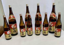 Four Hakutsuru Excellent Junmai Sake 4 x 1800ml and six Hakutsuru Excellent Junmai Sake 6 x 720ml.