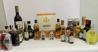 A quantity of mixed alcohol to include Unicum, Bols KLM, Heineken and related.