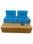 As new Lawo V-Matrix Components: V-Matrix2 Front Cover 1000/02, 2x Murata D1U54P-W-1200-12-HC3LC Pow