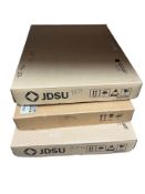Three pre-owned JDSU CA-9401-LTE-HW Capacity Advisor Remote RF Modules (Boxed).