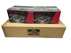 Two pre-owned Pioneer CDJ-2000 Nexus Professional Media Players (Boxed) and an as new Gorilla Pionee