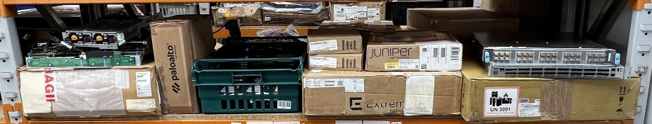 Assorted new and pre-owned IT, networking equipment and related items (All items sold as seen).