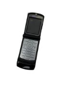 Pre-owned Motorola Razer V3 in Black.