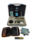 Pre-owned Casella CEL-430/2 Sound Level Meter, FieldSENSE 2.0 Personal RF Monitor, Hobbes Fibre Chec