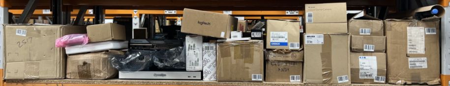 Assorted new and pre-owned IT, electrials and related items (All items sold as seen).