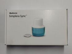 A box of five as new Medtronic Simplera Sync Glucose Sensors (REF: MMT-5120C1, EXP: 25/08/22).