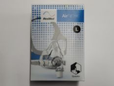 An as new Resmed Airfit F20 Quiet Air Full Face Mask (REF: 64007). Large.