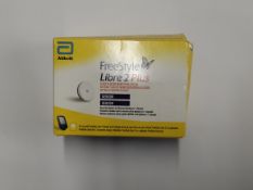An as new FreeStyle Libre 2 Plus Flash Glucose Monitoring Systems (EXP: 2026-03-31).