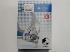 An as new ResMed AirFit F20 full face mask for sleep apnoea, small (REF: 64005, EAN: 619498640058).