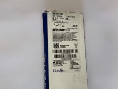 As new Cordis Diagnostic Anglographic Catheter (REF: 533-553) 5.2F, JL 4. (EXP: 2027/09/30).