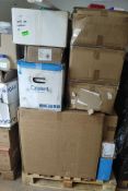 A pallet of assorted medical products, equipment and other related items to include Lumina DX, Catat