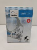 An as new ResMed AirFit F20 full face mask for sleep apnoea, small (REF: 64005, EAN: 619498640058).