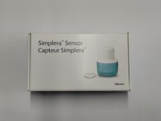 A box of five as new Medtronic Simplera Glucose Sensors (REF: MMT-5100J, EXP: 2026/01/10).