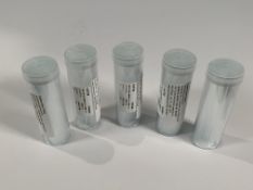 Five packs of 350 as new Capillary Glass Tubes with flame polished ends. Borosilicate - Standard Wal