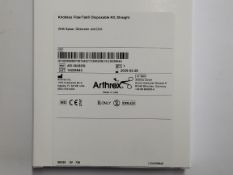 An as new Arthex Knotless FiberTak Disposable Kit, Straight with Spear, Obturator and Drill (REF: AR