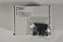 An as new Orascoptic charger kit with power adapter and battery 4-pack (REF: 922125-2/REF: 922122-1)