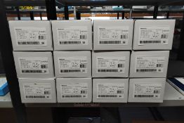 Twelve as new Medtronic Minimed Mio Advance Infusion sets (REF: MMT:242A, EXP: 2027/07/01 or later).