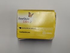 An as new Abbott FreeStyle Libre 2 flash glucose monitoring systems sensor (EXP: 2026-01-31).