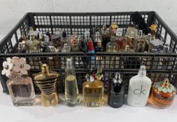 Approximately fifty assorted part used parfum/eau de toilette to include Chanel, Marc Jacobs, Dior,