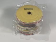 Five packs of three as new Resurfacing Buffering Wheels.