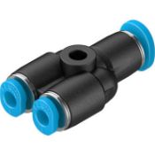 Seven hundred as new FESTO Push-in Y-Connectors QSMY-4-3 153373 (stock image).