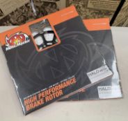Two Moto-Master high performance brake rotor Halo front disc KTM SMR/SMT, 990 SMR/SMT/ABS.