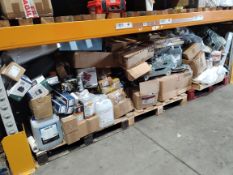 A pallet of assorted miscellaneous items to include homewares, commercial, auto parts and related.