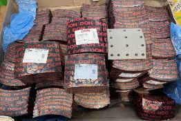 Various DON Drum Brake Lining Pads to include VL872S7100 (Dennis, Renault, Seddon Diesel, Volvo), I