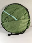 An as new Monsun LXMS1 spacious, waterproof tourist tent with a floor.
