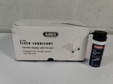 Twenty four as new ABUS lock lubricant PS88 (4003318319426).